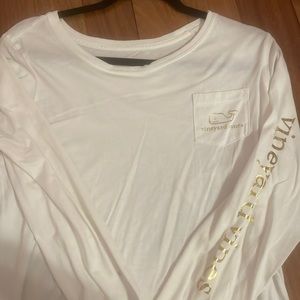 Vineyard Vines white long sleeve size M